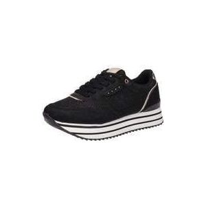 Barbarella Plateau Sneaker Damen schwarz