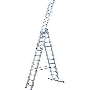 Alumexx 3-delige ladder 3x12 treden