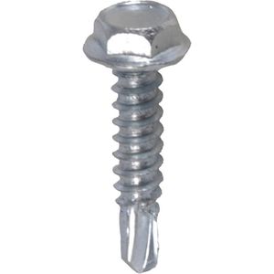 Zelftappende schroeven met boorpunt zeskant 4,8x16mm (200 Stuks)