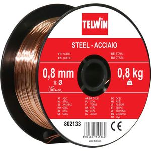 Telwin stalen lasdraad Ø0,8mm 0,8kg