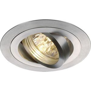 Twilight 3-ring inbouwspot rond kantelbaar IP20 GU10/GU5.3 Nickel Satin