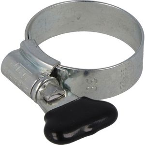 JCS Hi-Grip slangklem vleugelmoer verzinkt 22-30mm