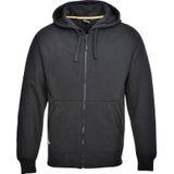 Portwest Nickel hoodie met rits M zwart