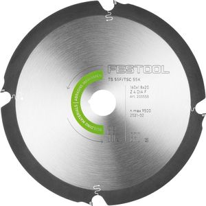 Festool cirkelzaagblad 160x20x1,8mm 4T DIA vezelcement