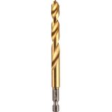 Milwaukee - Metaalboor HSS-G Tin Red - 9mm - Hex Shockwave