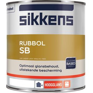 Sikkens Rubbol SB Plus Alkyd 1L zuiver wit RAL9010