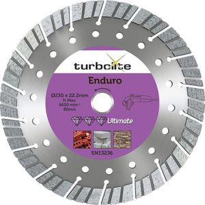 Turbolite Ultimate Enduro diamantschijf universeel 230x22,2mm