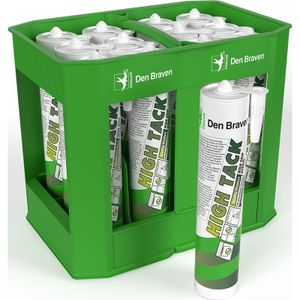 Zwaluw - Hightack - Lijm - Wit - 12 Kokers van 290 ml in Groene Actiekrat