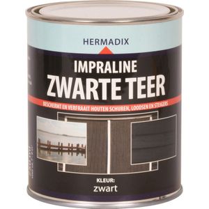 Hermadix impraline zwarte teer 750ml