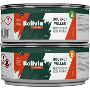 Bolivia houtrotvuller epoxy set 1kg