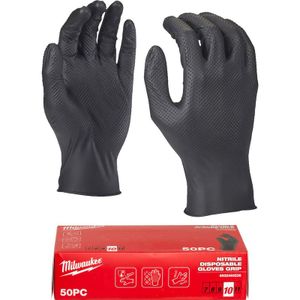 Milwaukee nitril disposable handschoenen 50 stuks 10/XL (50 Stuks)