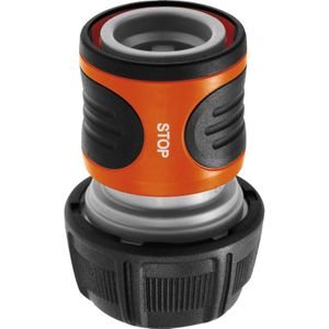 Gardena slangstuk met waterstop 13mm (1/2")