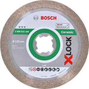 Bosch Best for Ceramic diamantschijf tegels 125x22,2x1,6mm X-Lock*