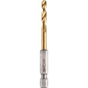 Milwaukee - Metaalboor HSS-G - Tin Red - Hex - 4,2mm