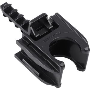 Buisclip euro 16mm zwart (50 Stuks)