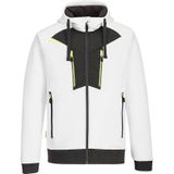 Portwest hoodie met rits DX4 S wit
