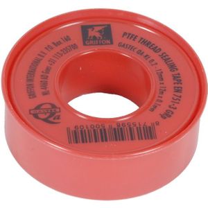 Griffon PTFE tape Gastec 12mmx0,1mmx12m