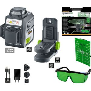 Laserliner PocketPlane-laser 3G 360deg Groen
