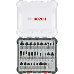 Bosch frezenset gemengd 30-delig