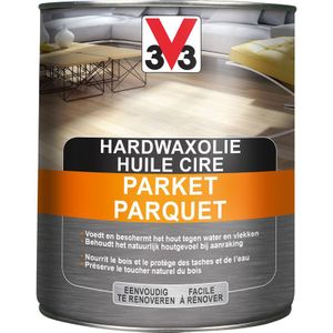 V33 hardwaxolie parket 2.5l mat kleurloos