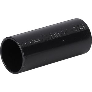Sok PVC slagvast 3/4" (19mm) zwart