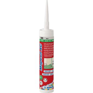 Mapei Mapesil AC siliconenkit 310ml 120 zwart