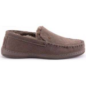 Warmbat Grizzly Suede sloffen heren