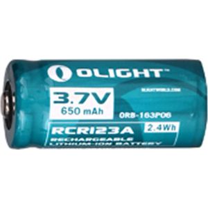 Olight 3.7V RCR123A 650mAH batterij