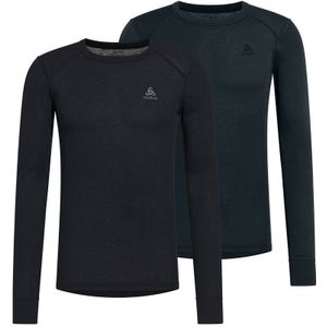 Odlo Active Warm ECO Top Crew Neck LS 2-pack heren