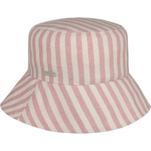 Stripe Bucket Katoenen Hoed by Seeberger Stoffen hoeden