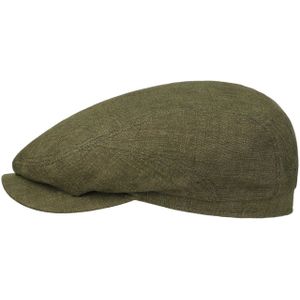 Belfast Linnen Zomer Flat Cap by Stetson Flat caps