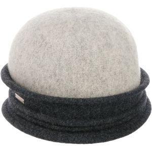 Twotone Woolmark Cloche Hoed by Seeberger Cloche hoeden