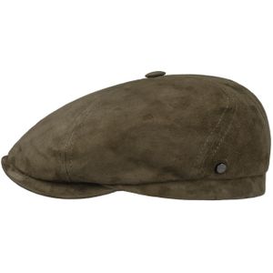 Brooklin Goat Flat Cap by Stetson Flat caps