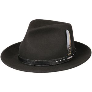 Bayfield Fedora VitaFelt Hoed by Stetson Regenhoeden