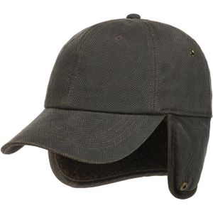 Herringbone Pet met Oorbescherming by Stetson Baseball caps