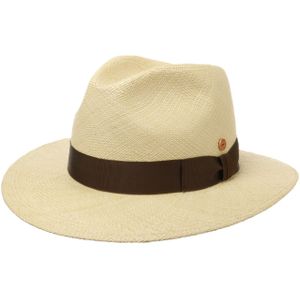 Brown Menton Panama Hat by Mayser Traveller hoeden