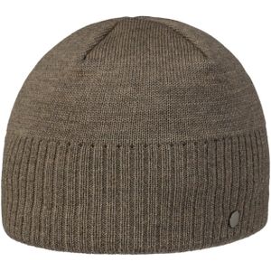 Fine Rip Merino Beanie by Lierys Gebreide mutsen