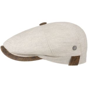 City Leather Piping Linnen Pet by Lierys Flat caps