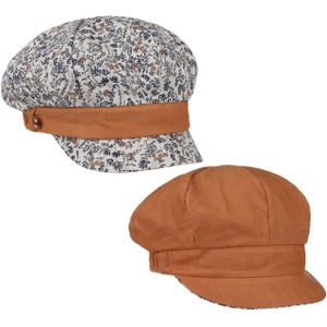 Millefleurs Newsboy Omkeerbare Pet by bedacht Newsboy caps