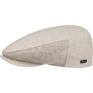 Mesh Linnen Flat Cap by Lipodo Flat caps