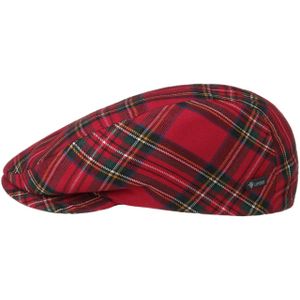 Tartan Check Flat Cap by Lipodo Flat caps