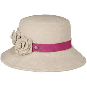 Classic Flower Bucket Linnen Hoed by Lierys Bucket hats