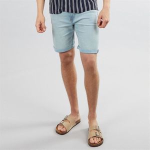 PRODUKT Herren Jeansshorts MF 330 Blue Denim