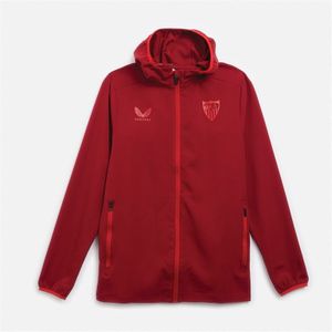 Castore Herren SFC Sevilla FC Reise Kapuzenjacke Biking Rot