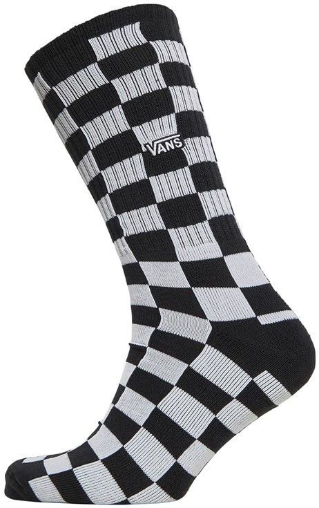 Vans Socken Herren mit Karomuster Schwarz/Weiß