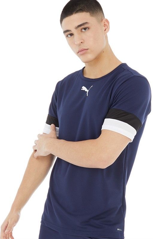 Puma Herren teamRISE Performance Sporttops Blau