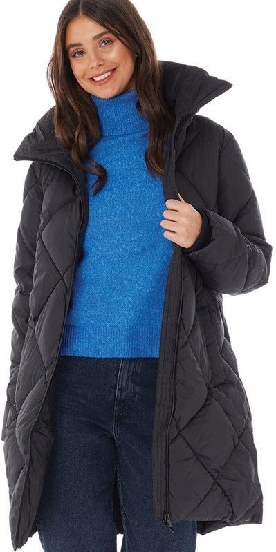 Vila Damen Daya Steppjacke Schwarz