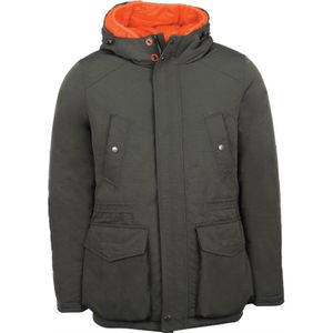 Aleko Herren Waters Kapuzenjacke Rabenschwarz