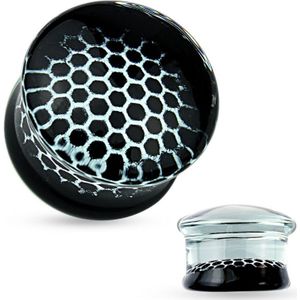 14 mm Double-flared plug glas Honeycomb
