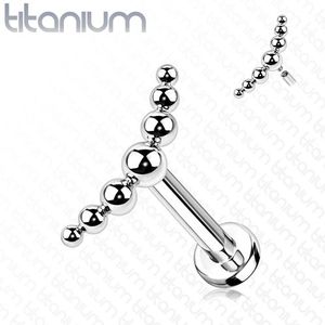 Titanium Piercing 7 balls 1.2x6